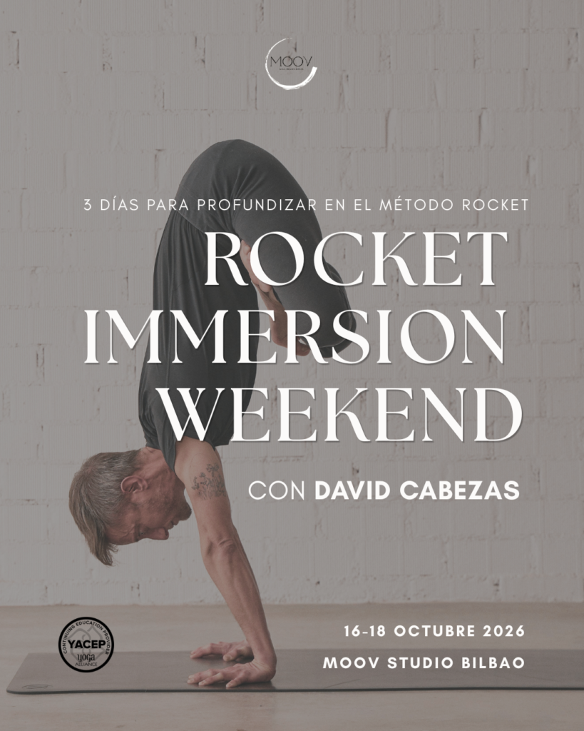 Rocket Yoga Bilbao con David Cabezas en Moov Bilbao
